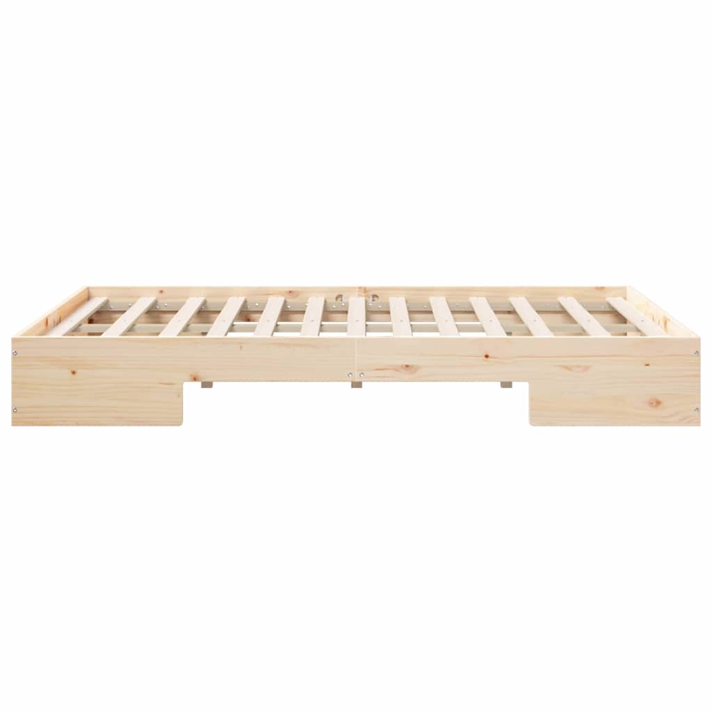 Bettgestell Braun 135 x 190 cm