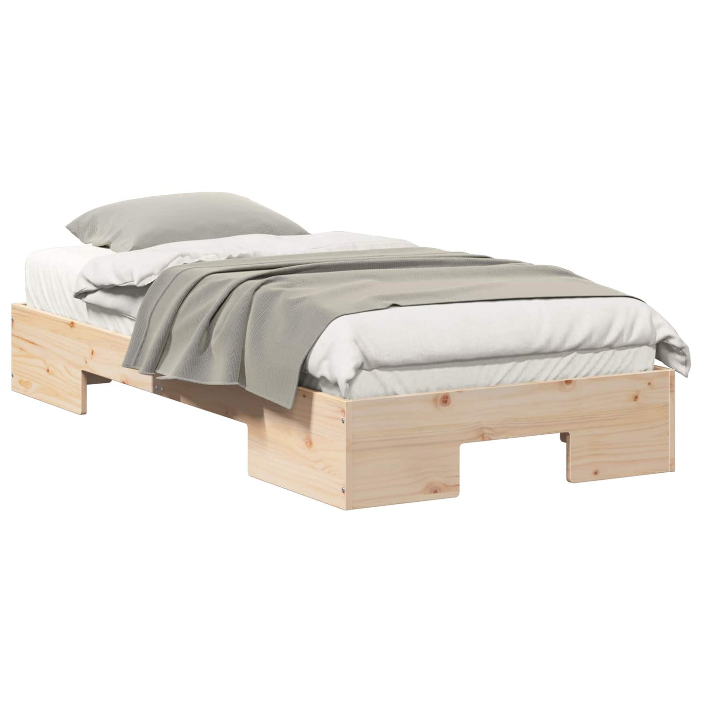 Bettgestell Braun 80 x 200 cm