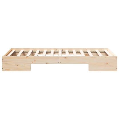 Bettgestell Braun 90 x 190 cm