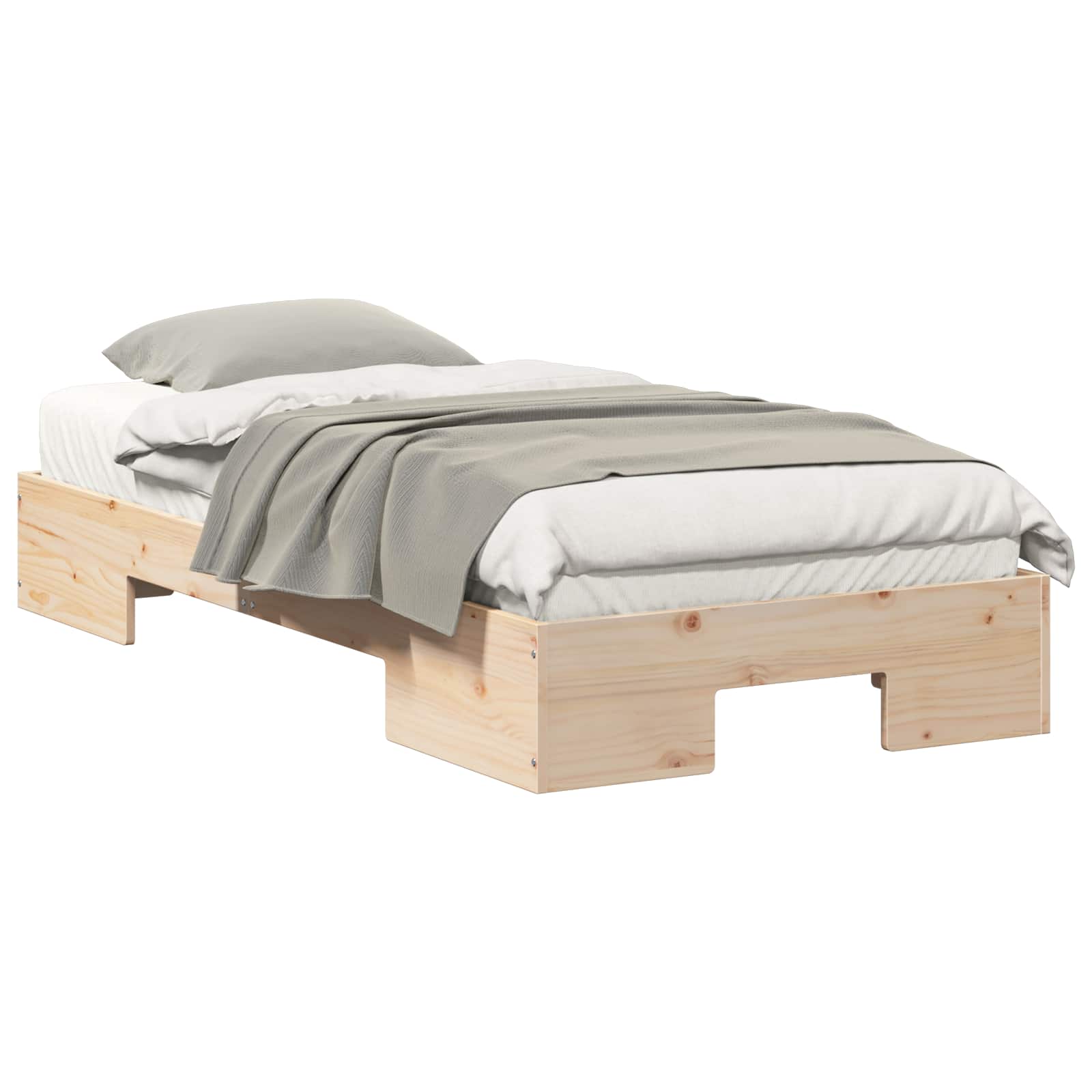 Bettgestell Braun 75 x 190 cm