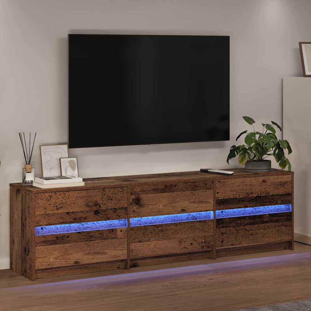 TV-Einheiten 180 x 34 x 50 cm Altholz Holzwerkstoff