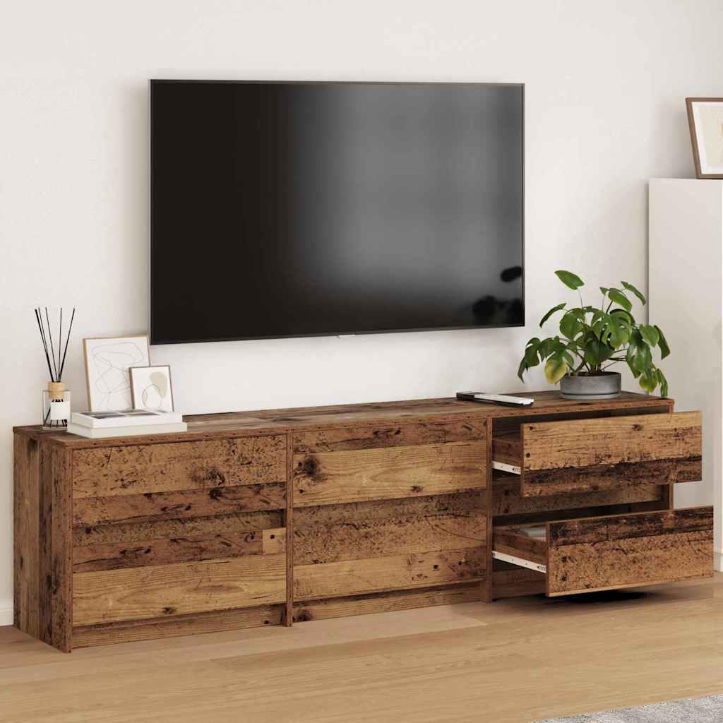 TV-Einheiten 180 x 34 x 50 cm Altholz Holzwerkstoff