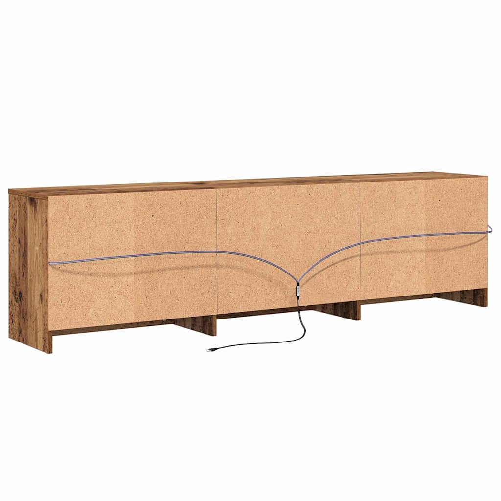 TV-Einheiten 180 x 34 x 50 cm Altholz Holzwerkstoff