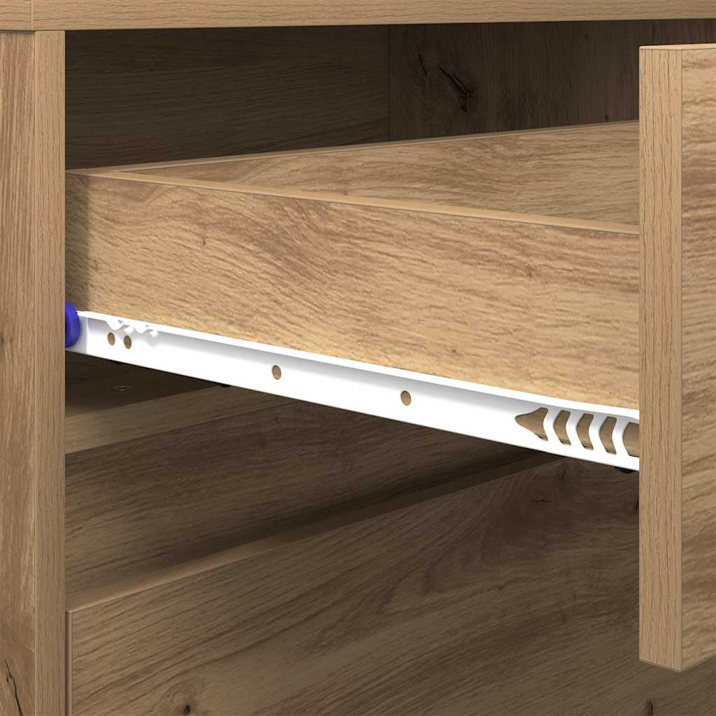 TV-Einheiten 2 stk. Artisan-Eiche Holzwerkstoff
