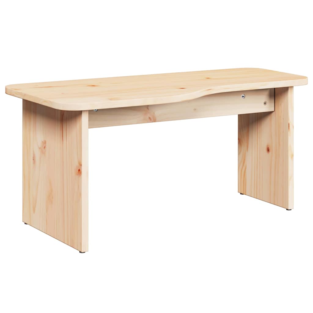 Couchtisch 2 stk. Natur 100 x 69 x 35,5 cm Massivholz Kiefer
