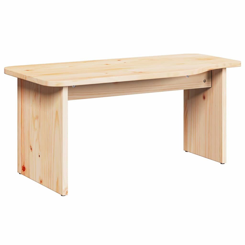 Couchtisch 2 stk. Natur 100 x 69 x 35,5 cm Massivholz Kiefer