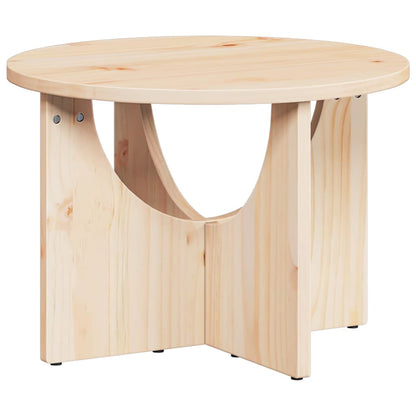 Couchtisch Natur 50 x 50 x 35 cm Massivholz Kiefer