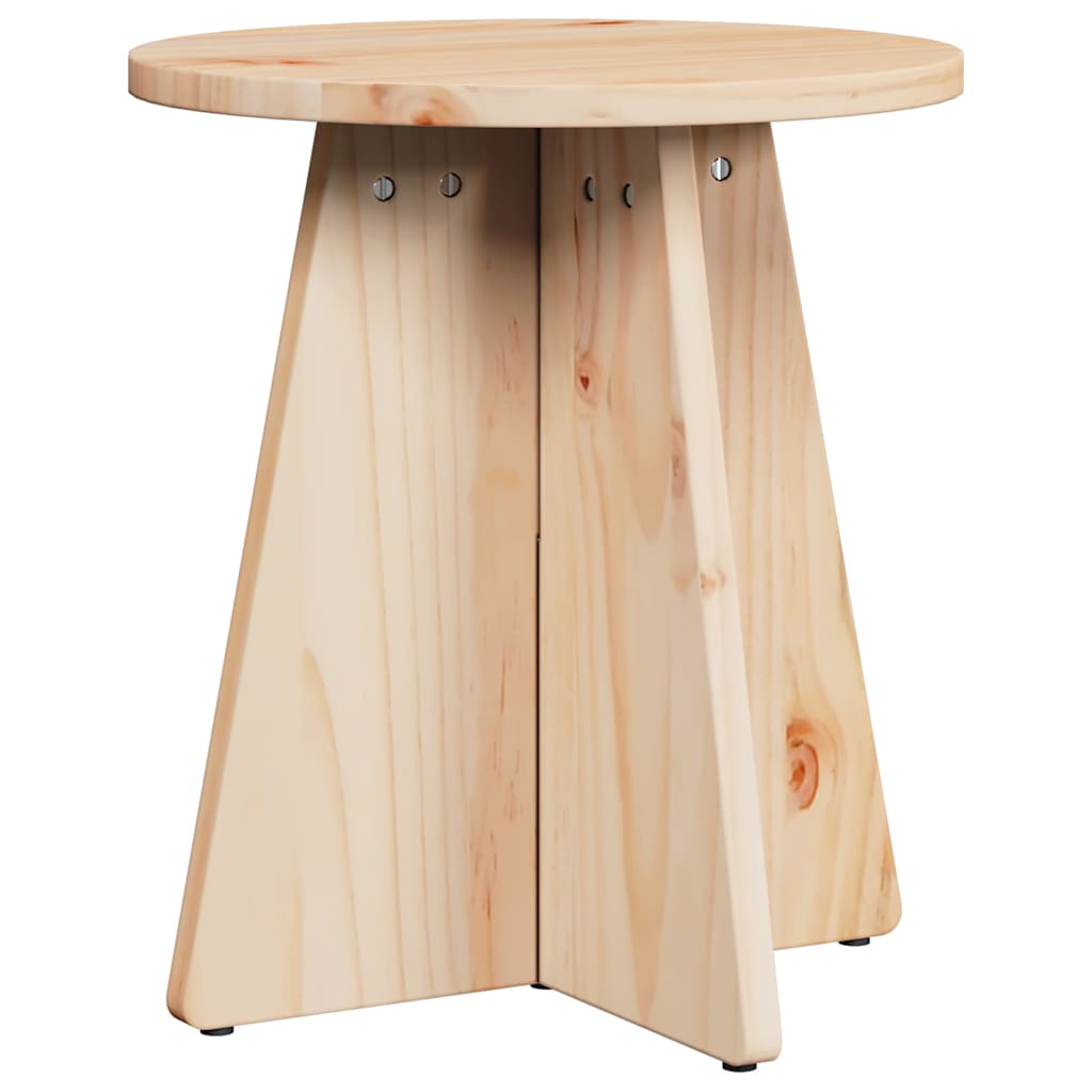 Couchtisch 3 pcs Natur 49 x 49 x 30 cm Massivholz Kiefer