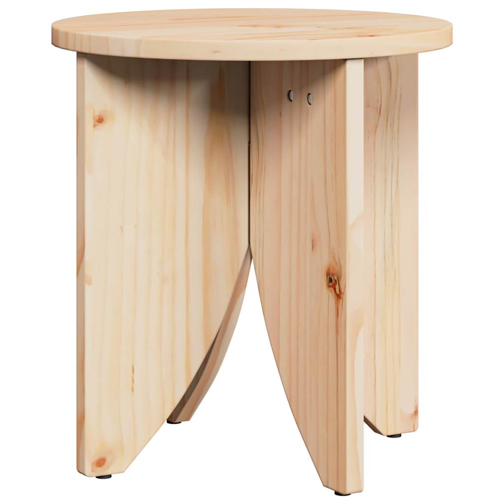 Couchtisch 2 pcs Natur 41,5 x 41,5 x 44 cm Massivholz Kiefer