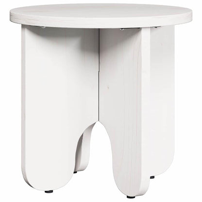 Couchtisch 2 stk. Weiß 39.5 x 39.5 x 30 cm Massivholz Kiefer