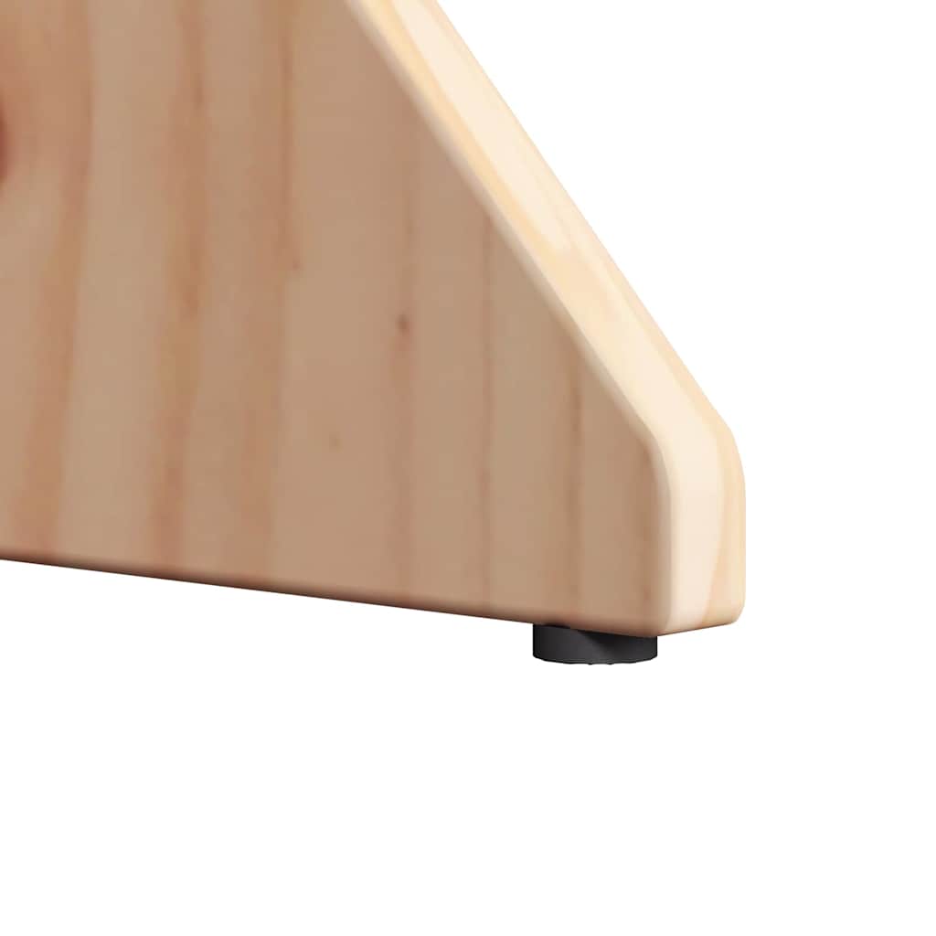 Couchtisch 3 pcs Natur 46 x 46 x 47 cm Massivholz Kiefer