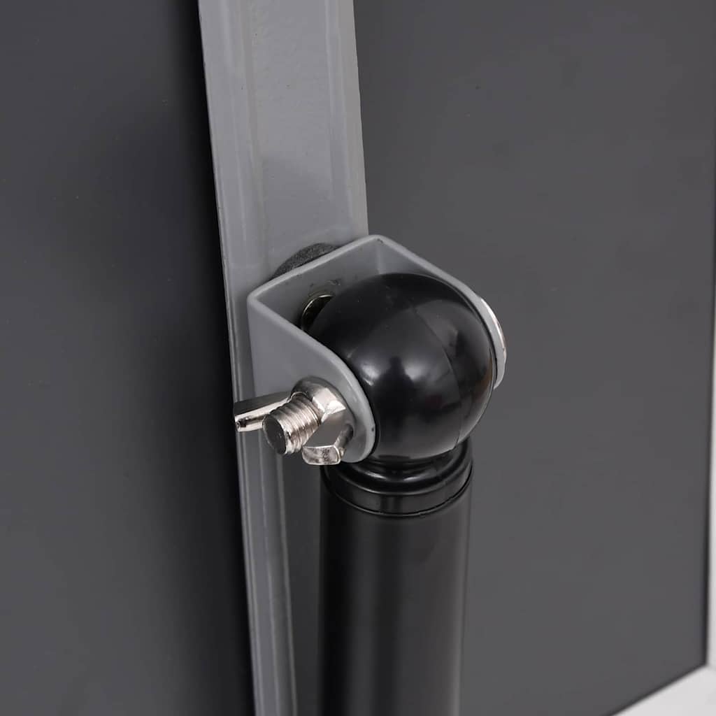 Plakatständer 2 stk. Schwarz 45 x 32,7 x 108 cm Aluminium