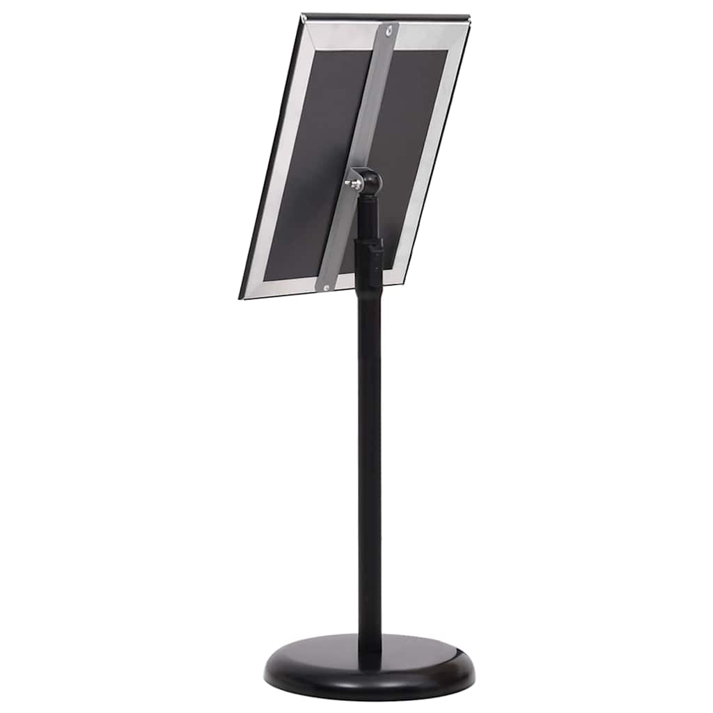 Plakatständer 2 stk. Schwarz 45 x 32,7 x 108 cm Aluminium