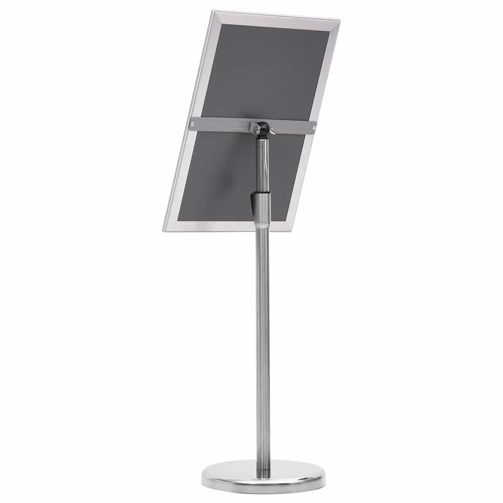 Plakatständer 2 stk. Silber 45 x 32,7 x 108 cm Aluminium