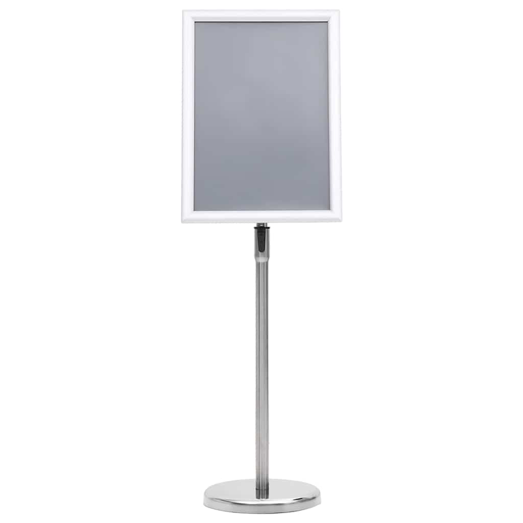 Plakatständer 2 stk. Silber 45 x 32,7 x 108 cm Aluminium