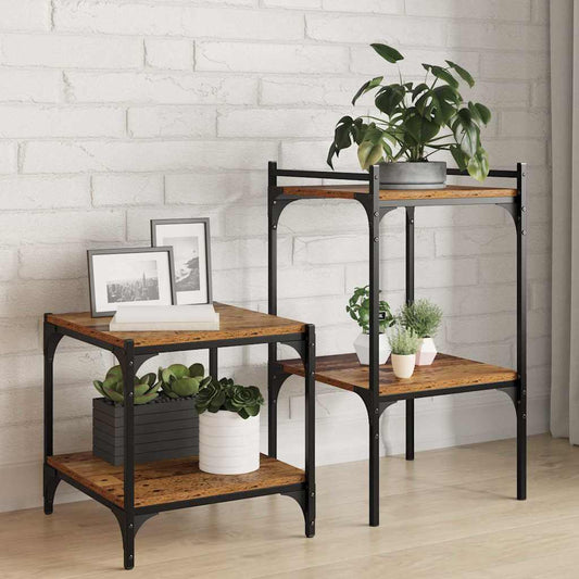 Regalbrett 4 pcs Braun 40 x 40 x 1,5 cm Holzwerkstoff