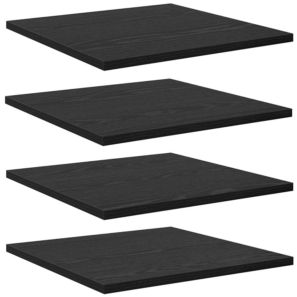Regalbrett 3 Ebenen 4 stk. 40 x 40 x 1,5 cm Holzwerkstoff