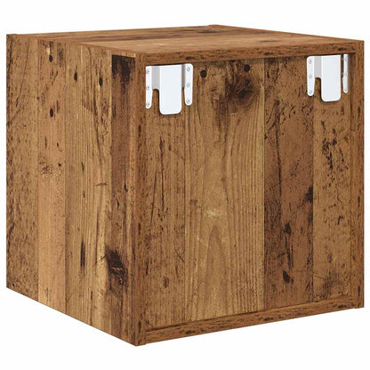 Wandschrank Wandhalterung Altholz 37 x 37 x 37 cm Holzwerkstoff