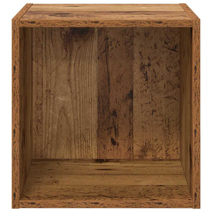 Wandschrank Wandhalterung Altholz 37 x 37 x 37 cm Holzwerkstoff