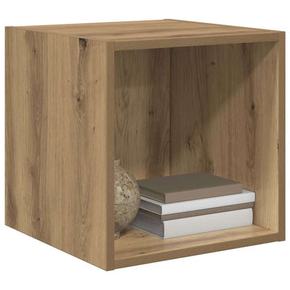 Wandschrank 2 stk. Artisan-Eiche 37 x 37 x 37 cm Holzwerkstoff