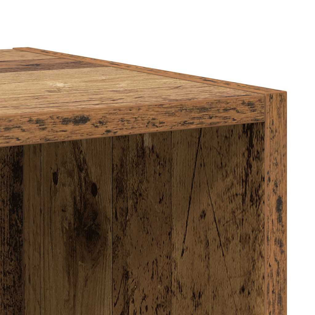 TV-Schrank Wandmontiert Altholz 37 x 37 x 72 cm Holzwerkstoff
