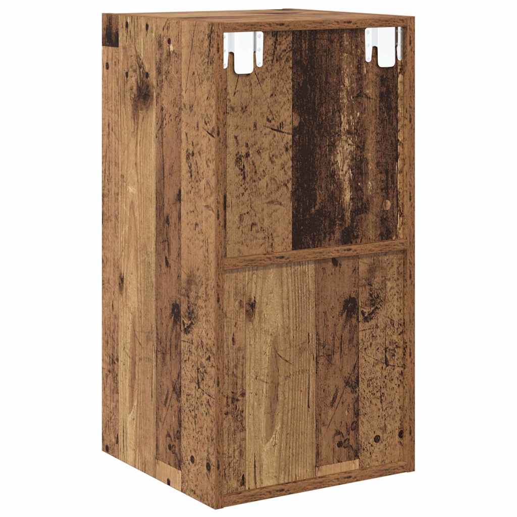 TV-Schrank Wandmontiert Altholz 37 x 37 x 72 cm Holzwerkstoff