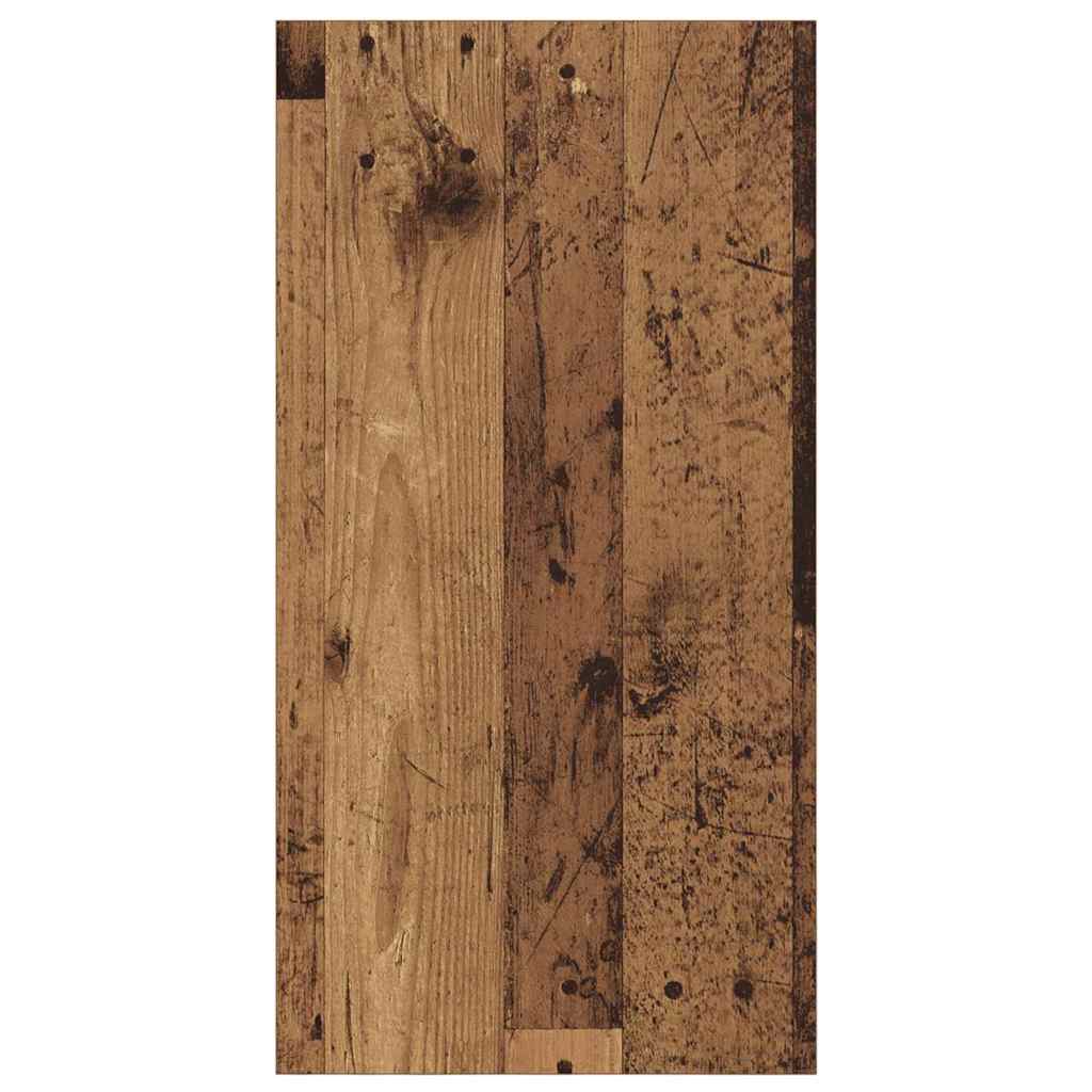 TV-Schrank Wandmontiert Altholz 37 x 37 x 72 cm Holzwerkstoff