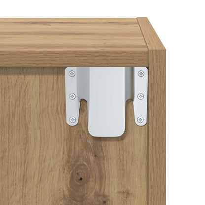 TV-Schrankset 37 x 37 x 72 cm Artisan-Eiche Holzwerkstoff