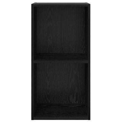 TV-Schrankset 37 x 37 x 72 cm Schwarz Eichen-Optik