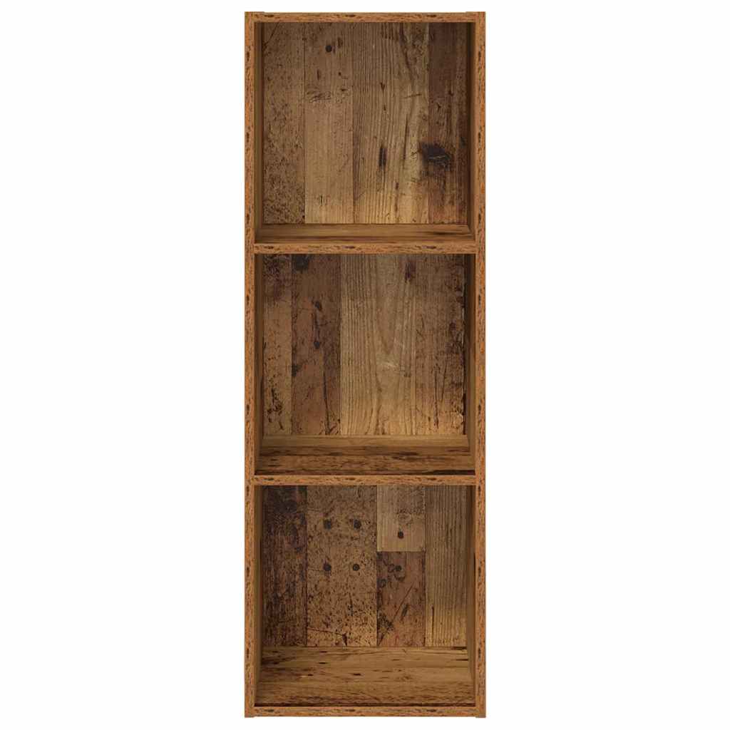 TV-Schrank Wandmontiert Altholz 37 x 37 x 107 cm Holzwerkstoff