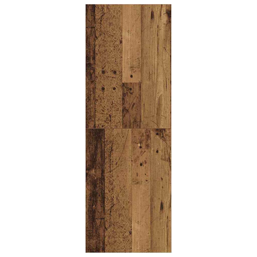 TV-Schrank Wandmontiert Altholz 37 x 37 x 107 cm Holzwerkstoff