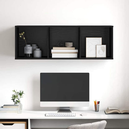 TV-Schrankset 37 x 37 x 107 cm Schwarz Eichen-Optik