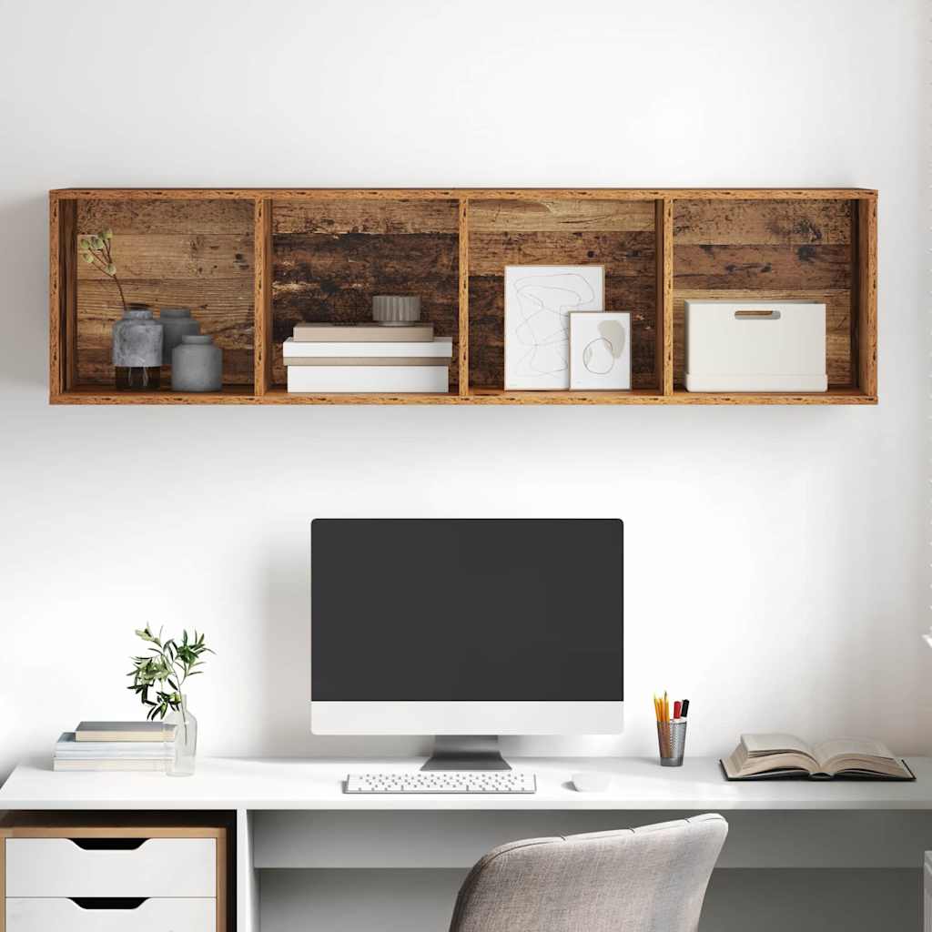 TV-Schrank Altholz 37 x 37 x 142,5 cm Holzwerkstoff