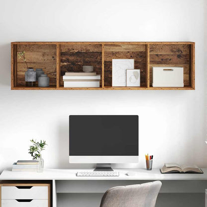 TV-Schrankset 37 x 37 x 142,5 cm Altholz Holzwerkstoff