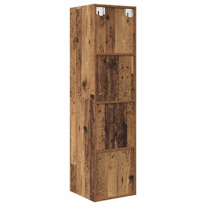 TV-Schrankset 37 x 37 x 142,5 cm Altholz Holzwerkstoff