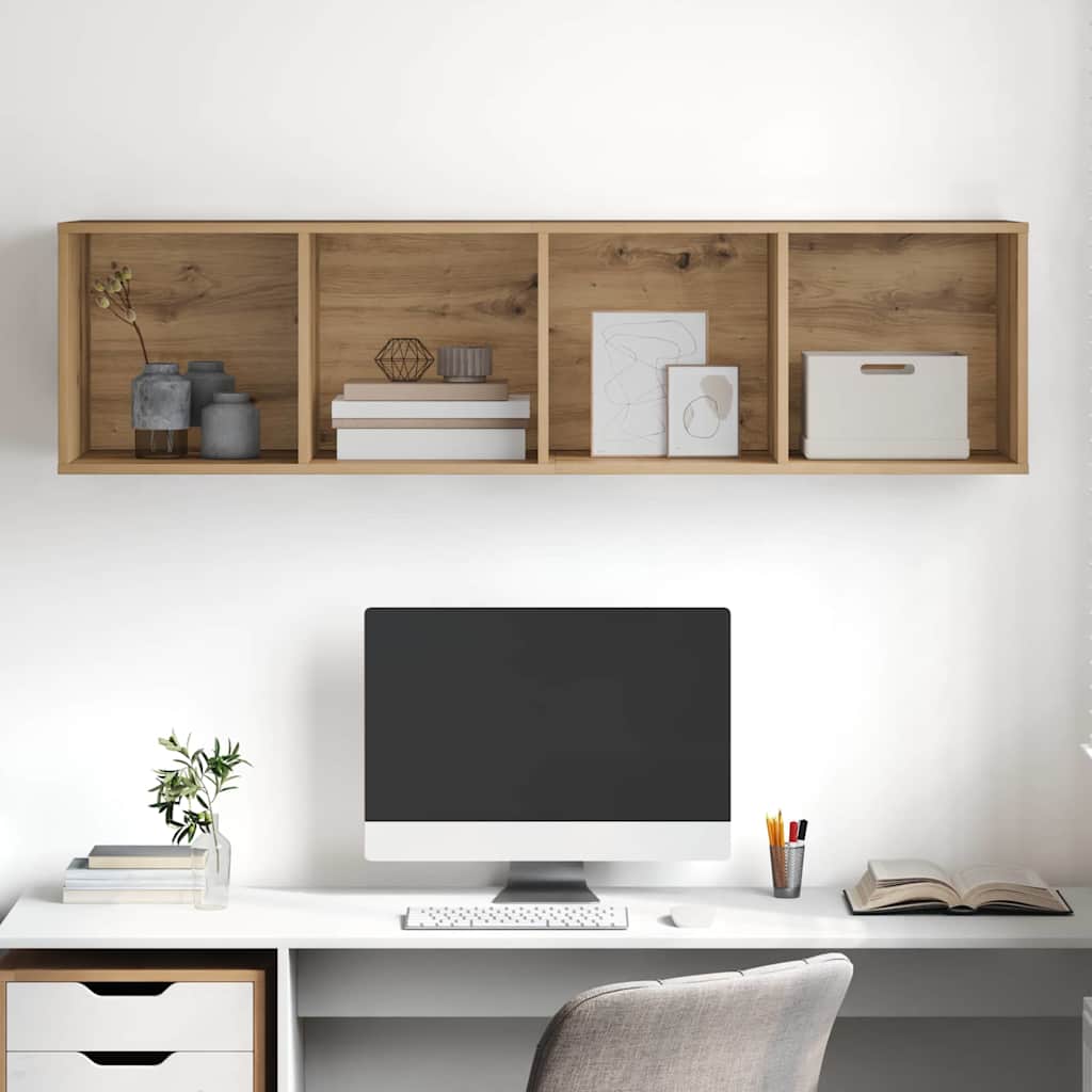 TV-Schrank Artisan-Eiche 37 x 37 x 142,5 cm Holzwerkstoff