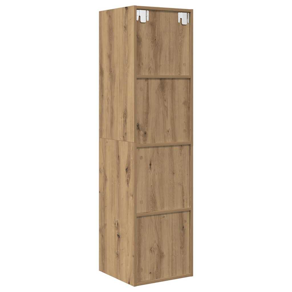 TV-Schrank Artisan-Eiche 37 x 37 x 142,5 cm Holzwerkstoff