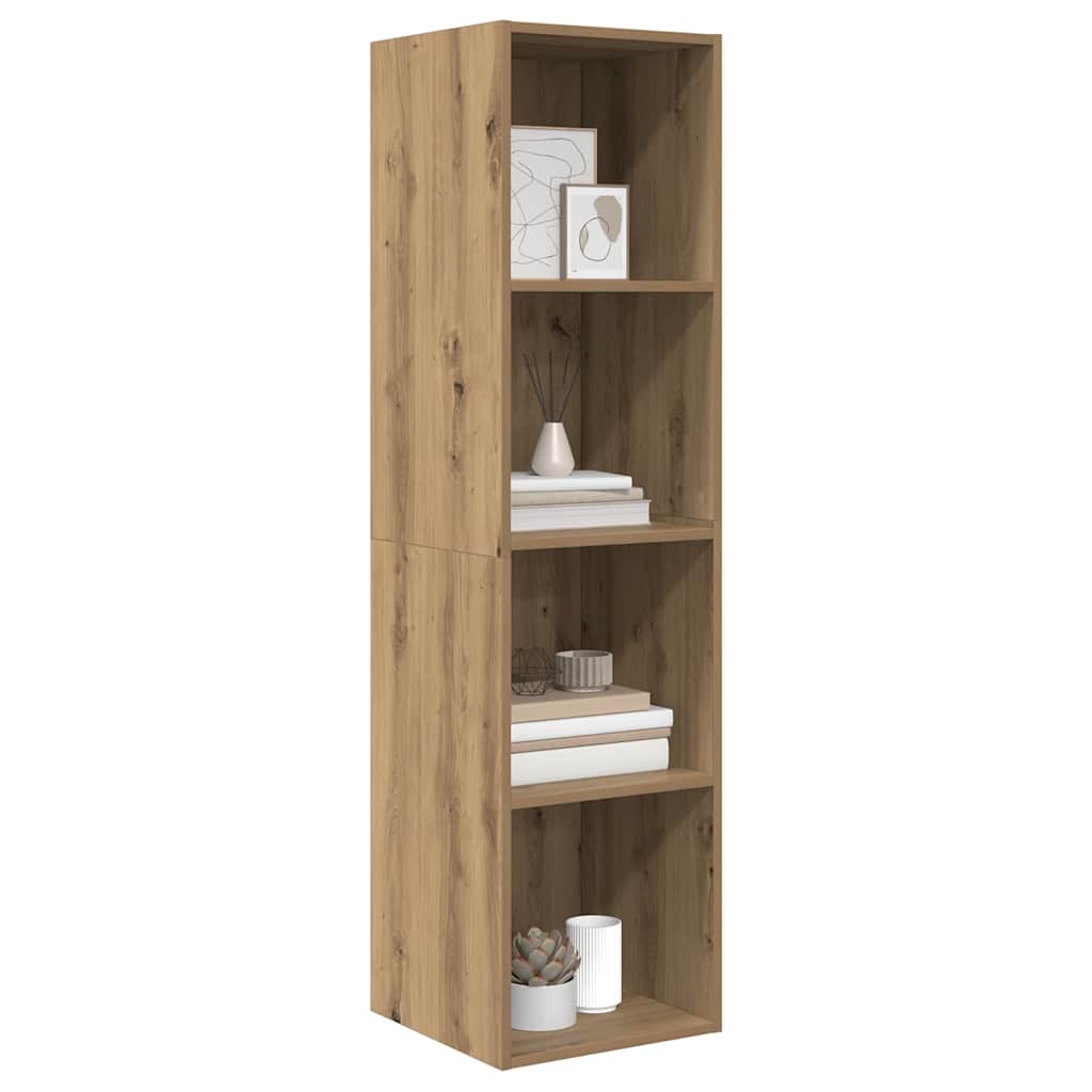 TV-Schrank Artisan-Eiche 37 x 37 x 142,5 cm Holzwerkstoff