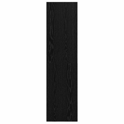 TV-Schrankset 37 x 37 x 142,5 cm Schwarz Eichen-Optik