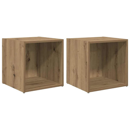 TV-Schrankset 2 stk. Artisan-Eiche Holzwerkstoff