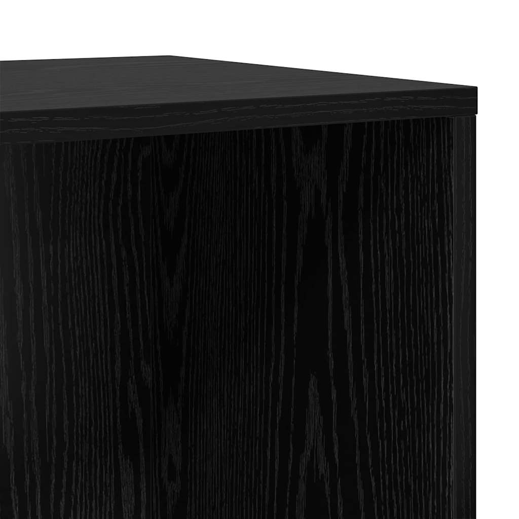 TV-Schrankset 72 x 35 x 37 cm Schwarz Holzwerkstoff