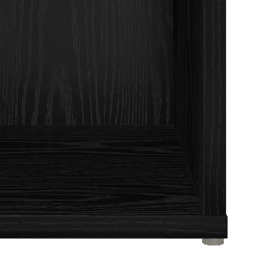 TV-Schrankset 72 x 35 x 37 cm Schwarz Holzwerkstoff