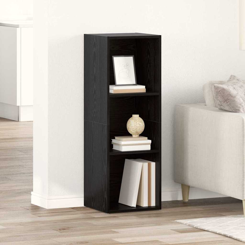 TV-Schrankset 72 x 35 x 37 cm Schwarz Holzwerkstoff