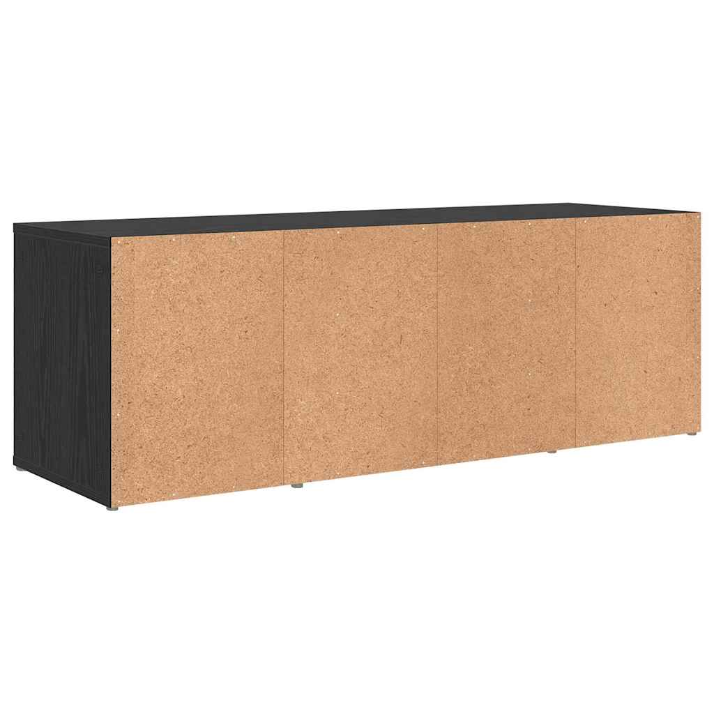 TV-Schrankset 72 x 35 x 37 cm Schwarz Holzwerkstoff