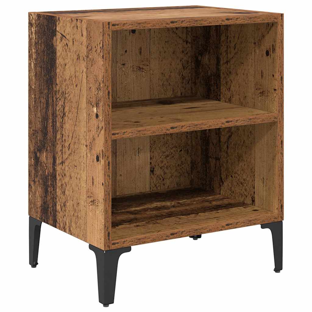 Nachttisch Altholz 40 x 30 x 50 cm Holzwerkstoff