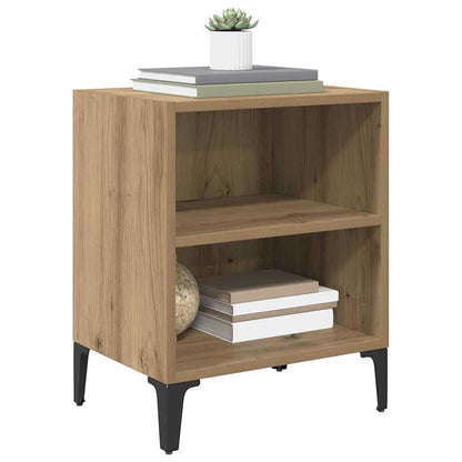 Nachttisch 2 stk. Artisan-Eiche 40 x 30 x 50 cm Holzwerkstoff