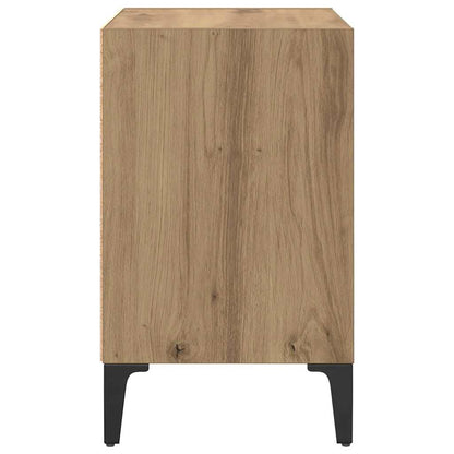 Nachttisch 2 stk. Artisan-Eiche 40 x 30 x 50 cm Holzwerkstoff