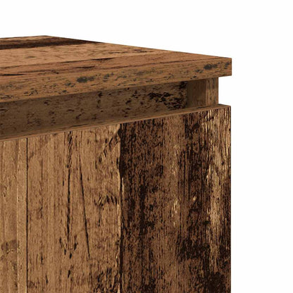 Nachttisch Altholz 40 x 30 x 50 cm Holzwerkstoff