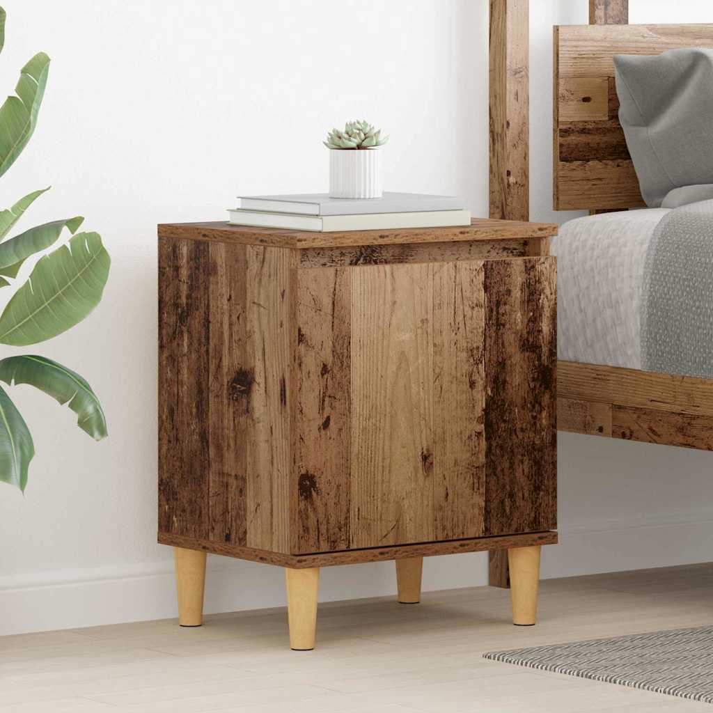 Nachttisch Altholz 40 x 30 x 50 cm Holzwerkstoff