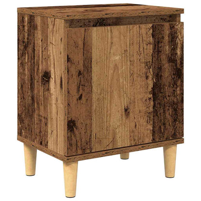 Nachttisch Altholz 40 x 30 x 50 cm Holzwerkstoff